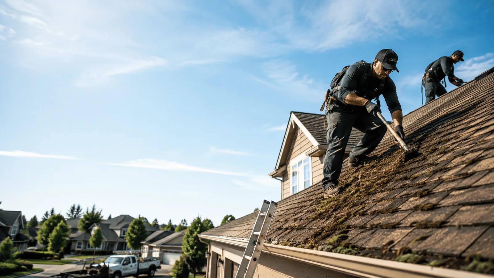 Roof Moss Removal in Speedway, IN near me